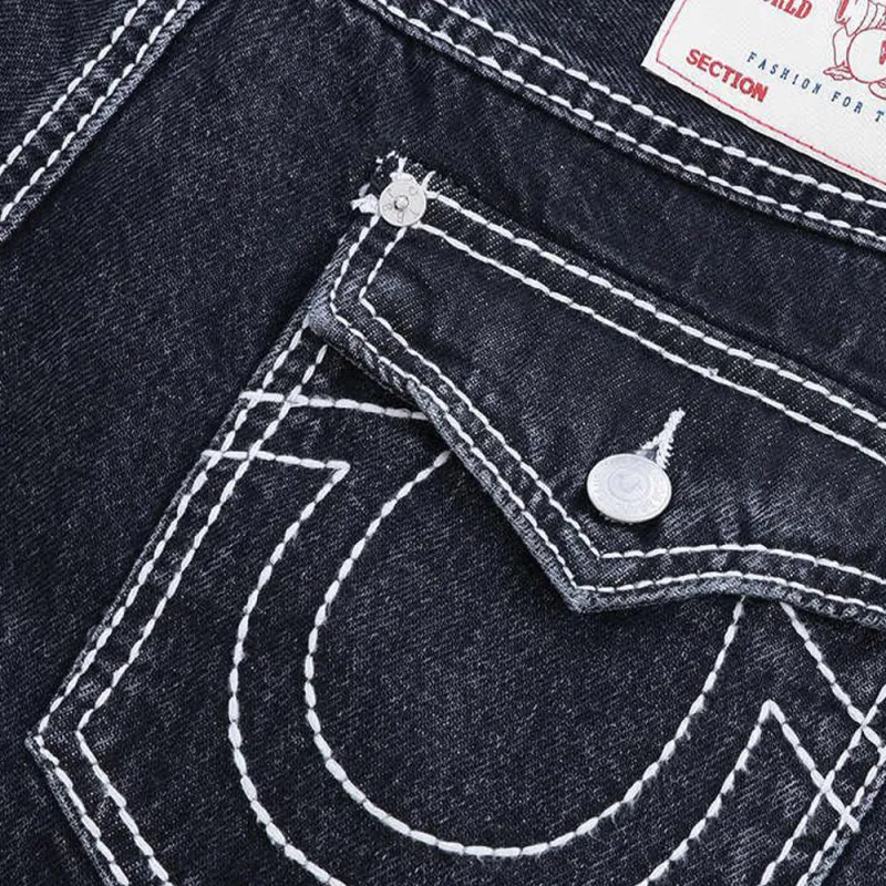 TRUE RELIGION FW24 Jeans Men's Black-4