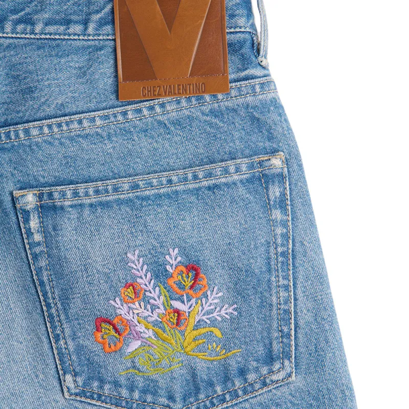 Valentino SS25 Jeans Men's Blue-6