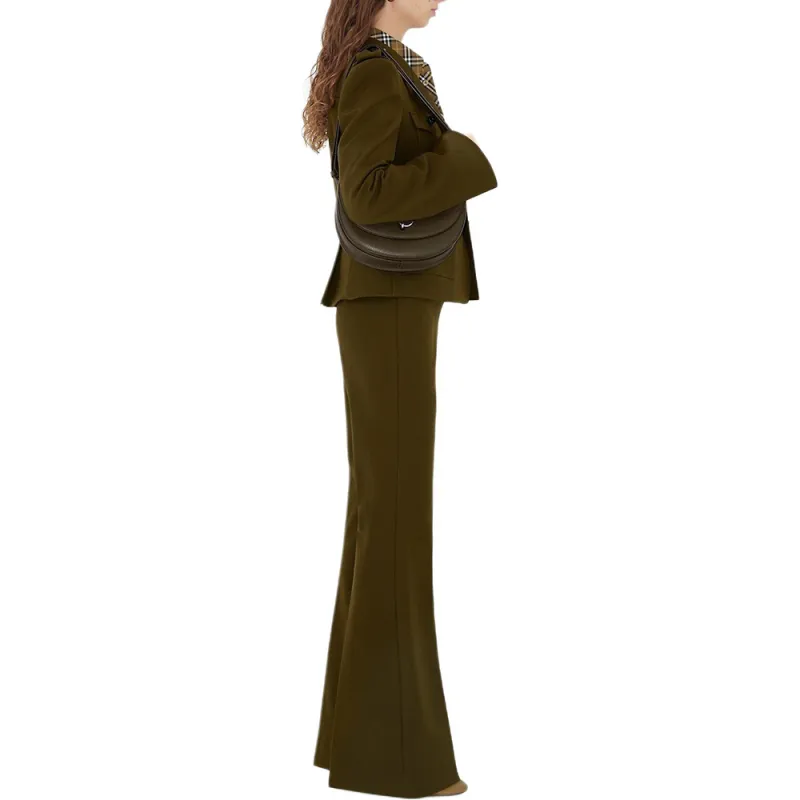 Burberry SS25 Casual Pants Women's Green-3
