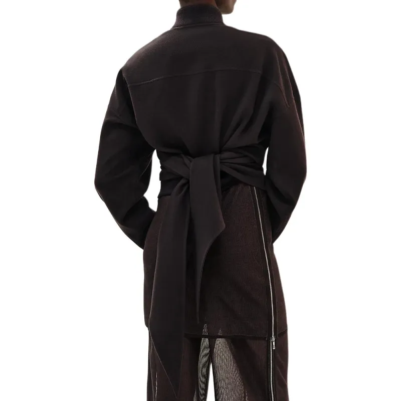 HERMES Jackets Coats Women's Brown-1