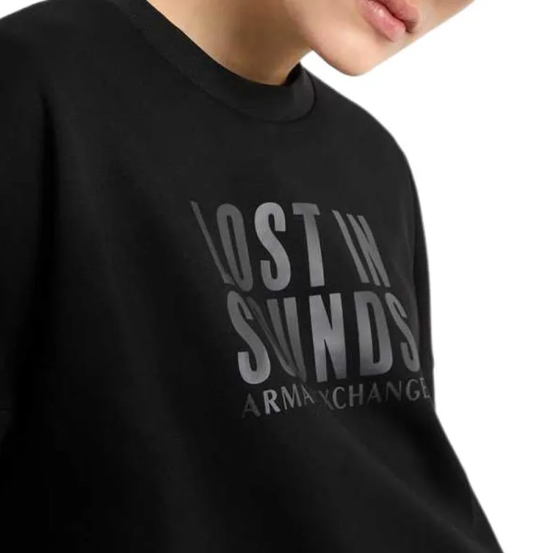 ARMANI EXCHANGEAE SS25 Sweatshirt Women's Black-4