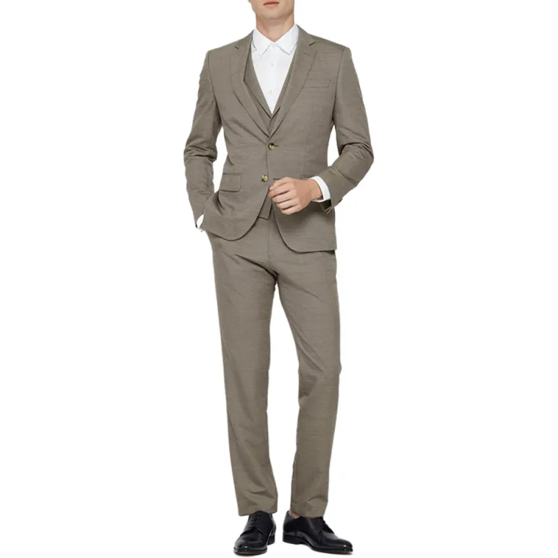HUGO BOSS SS21 Business Suit Men's Beige-1