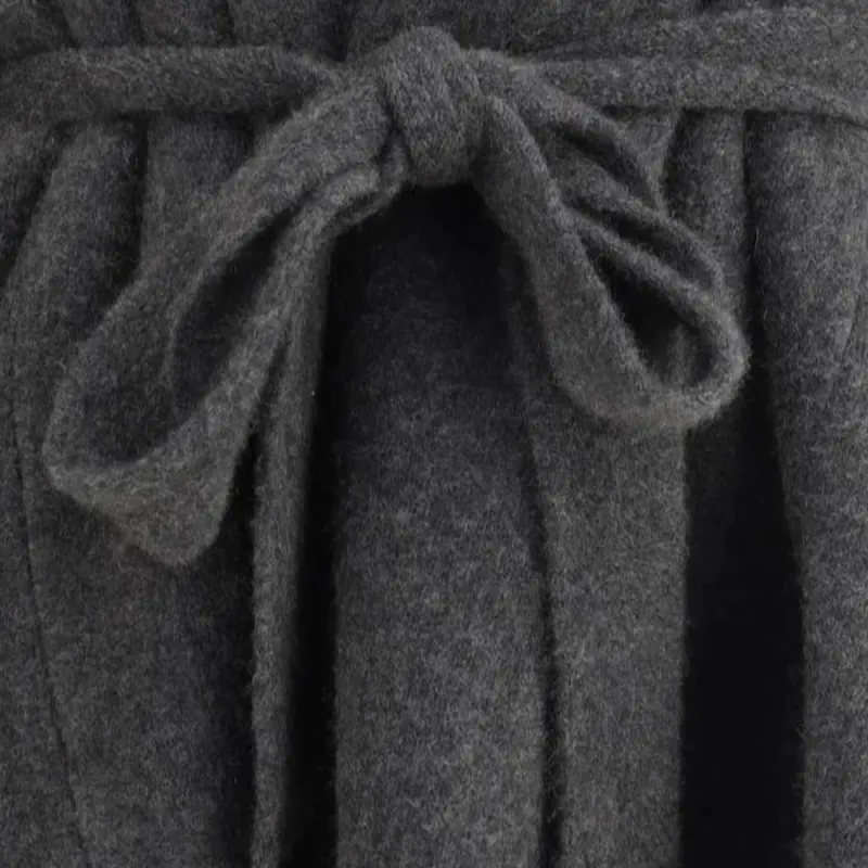 THE ROW Long Sleeved Belted Coat-2