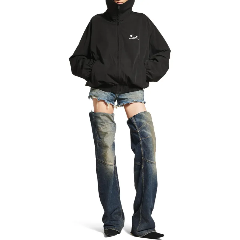 Balenciaga Logo embroidered Jacket-3