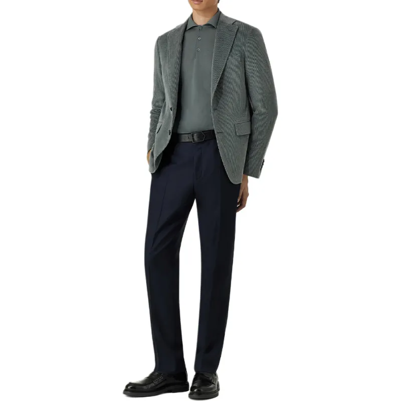 Canali Suit Trousers Men Blue-1