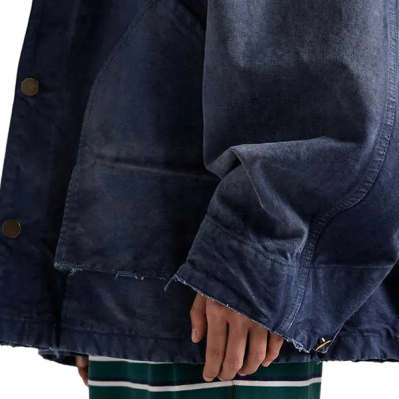 PRADA Washed Canvas Jacket-3