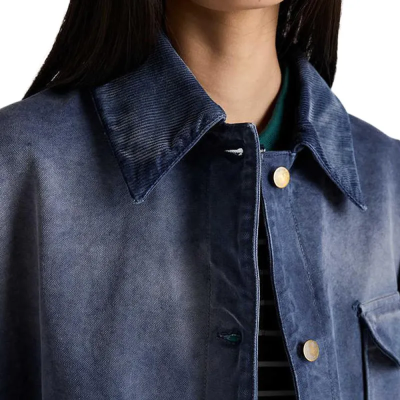 PRADA Washed Canvas Jacket-4