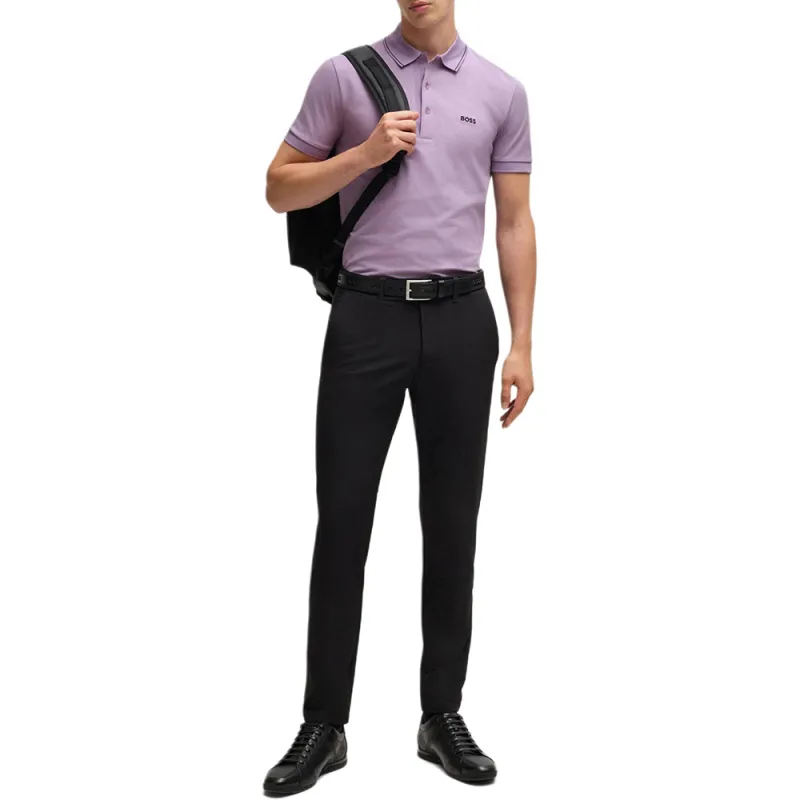 HUGO BOSS Polo Shirt Men's Light Purple-1