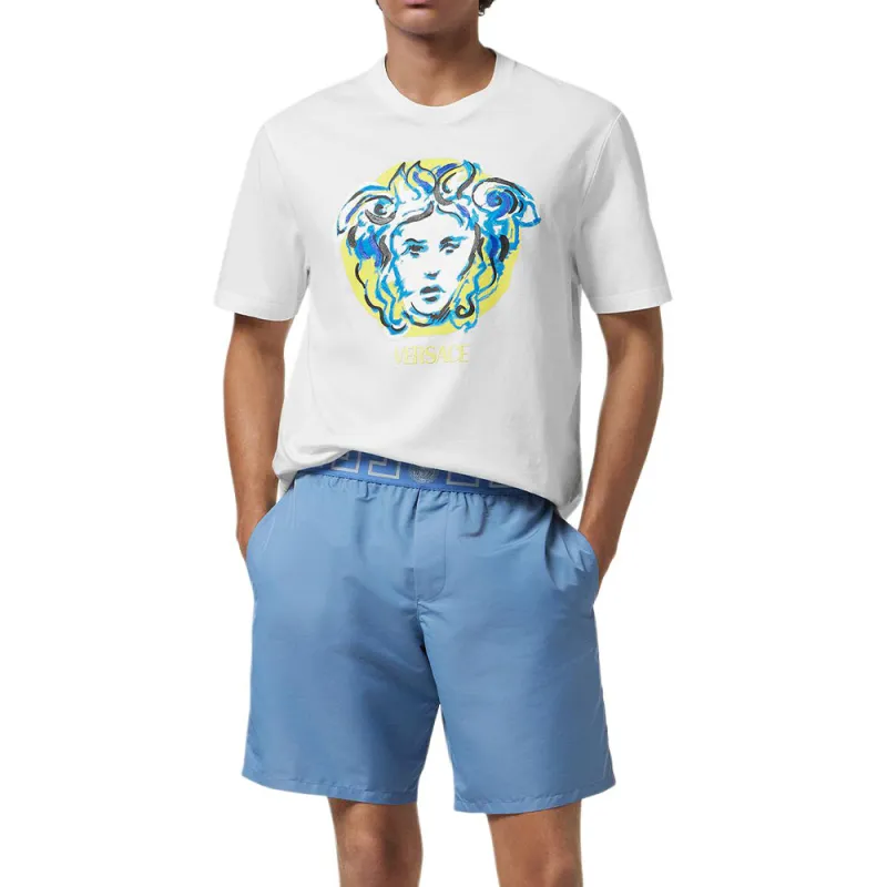 VERSACE Greca Border Swim Shorts-2