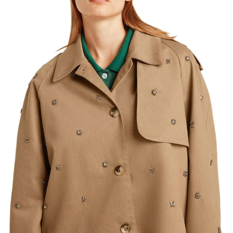 Golden Goose Embellished Trench Jacket-7