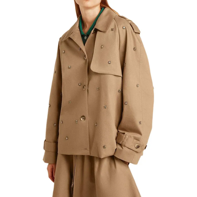 Golden Goose Embellished Trench Jacket-3