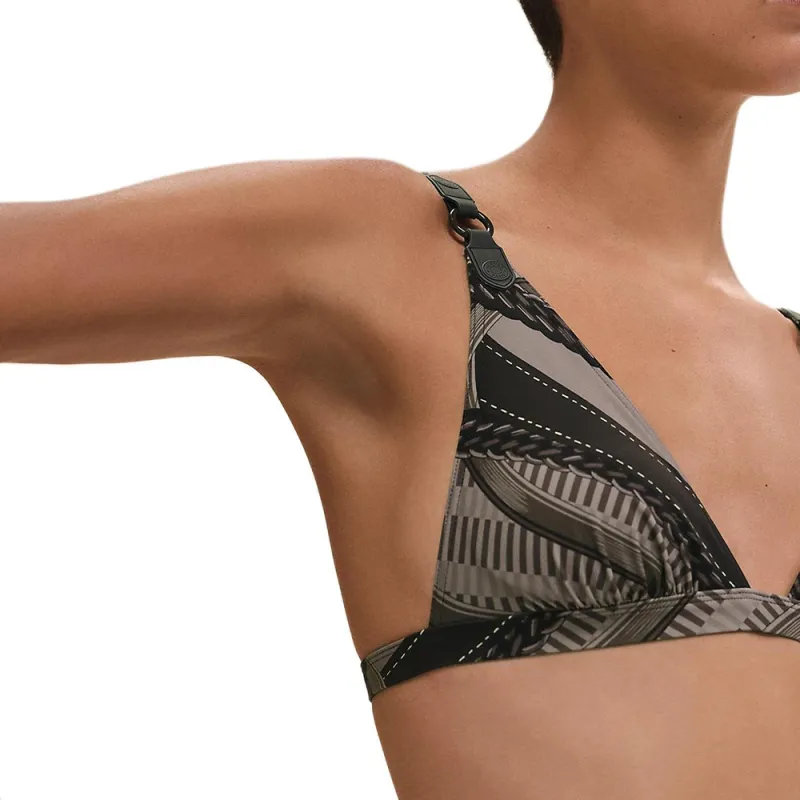 HERMES Bikini Women's Smoky Brown-2