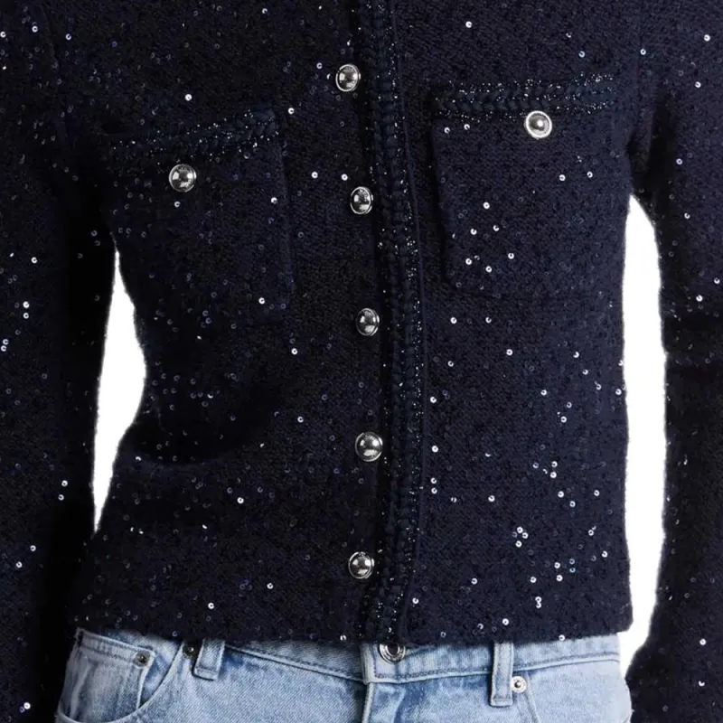 MICHAEL KORS Sequinned Cardigan-2