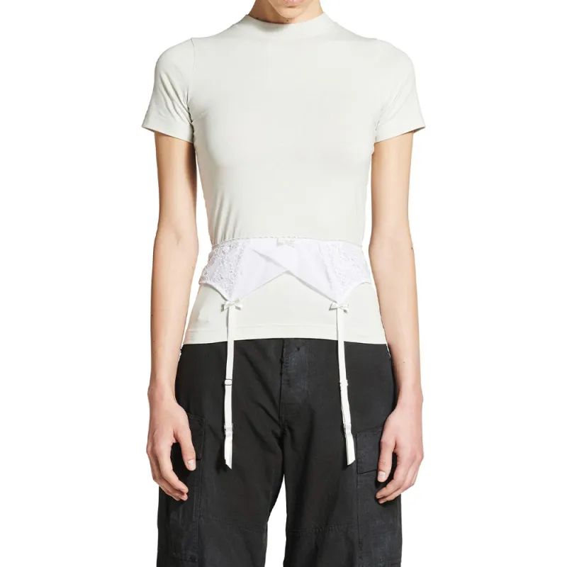 Balenciaga Lingerie T Shirt 'Dirty White'-2