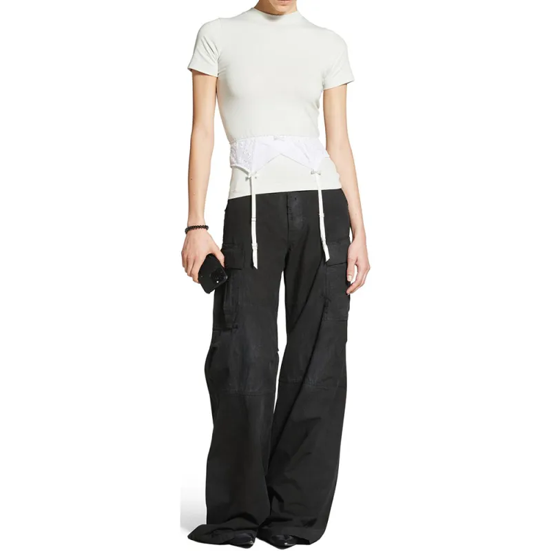 Balenciaga Lingerie T Shirt 'Dirty White'-3
