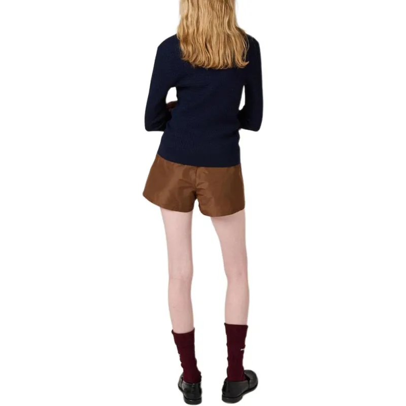 MIU MIU Cashmere Sweater Women's Blue-2