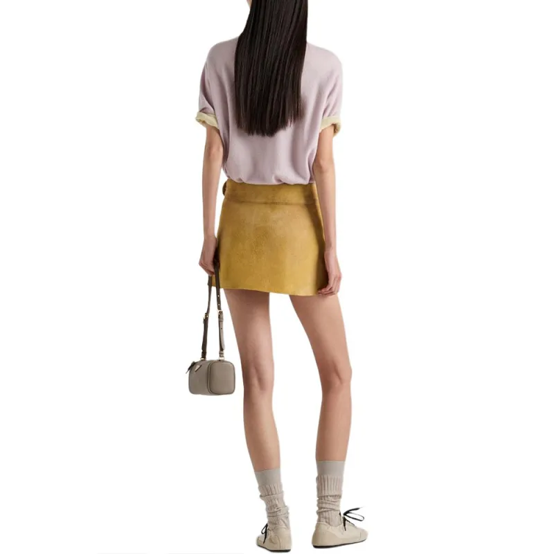 PRADA SS25 Polo Shirt Unisex Light Purple-2