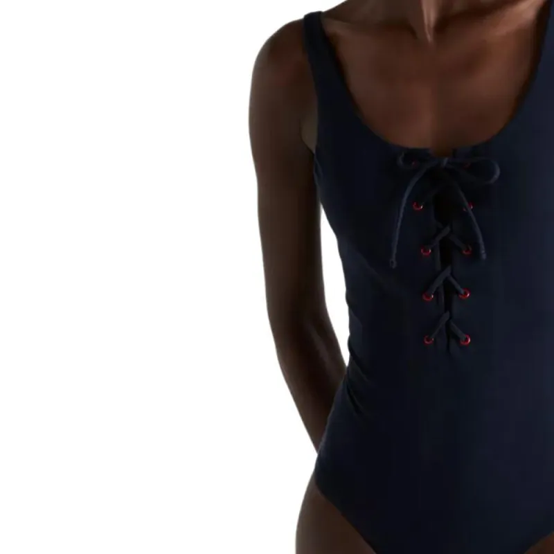 PRADA Lace up Swimsuit-3