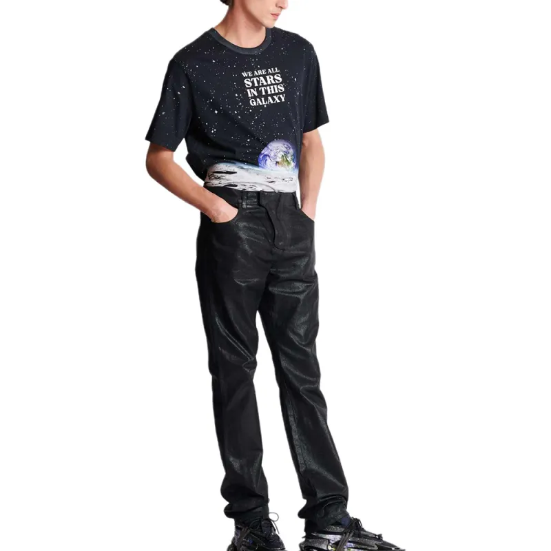 BALMAIN Logo Patch Trousers-4