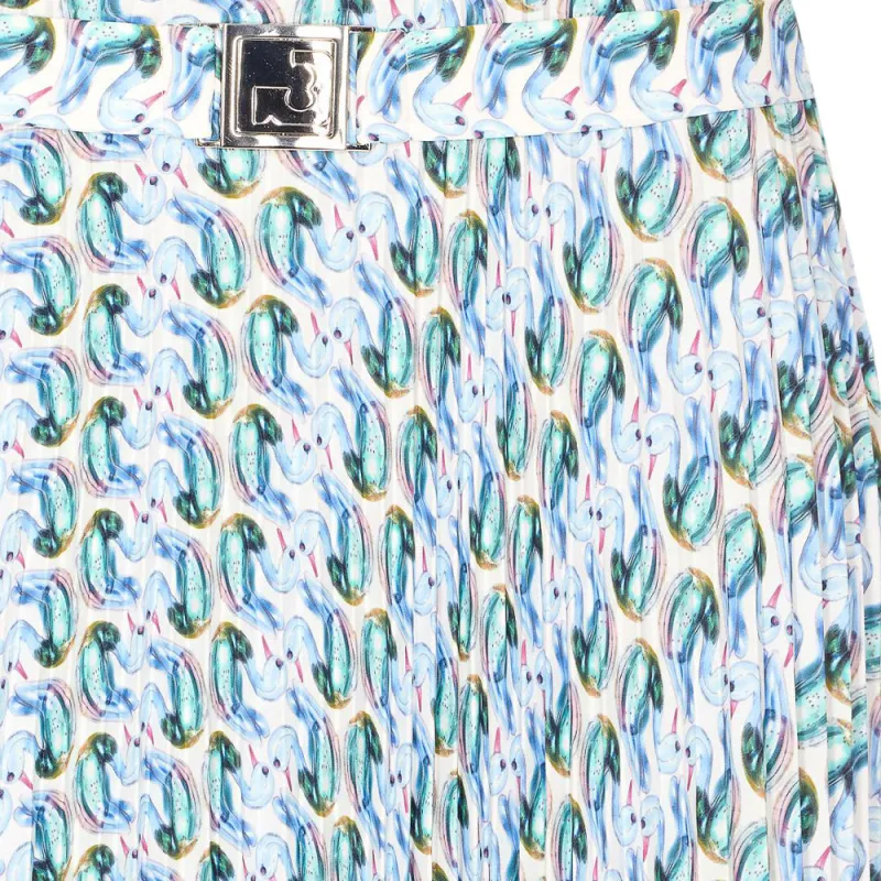 TORY BURCH Pleated Midi Skirt-2