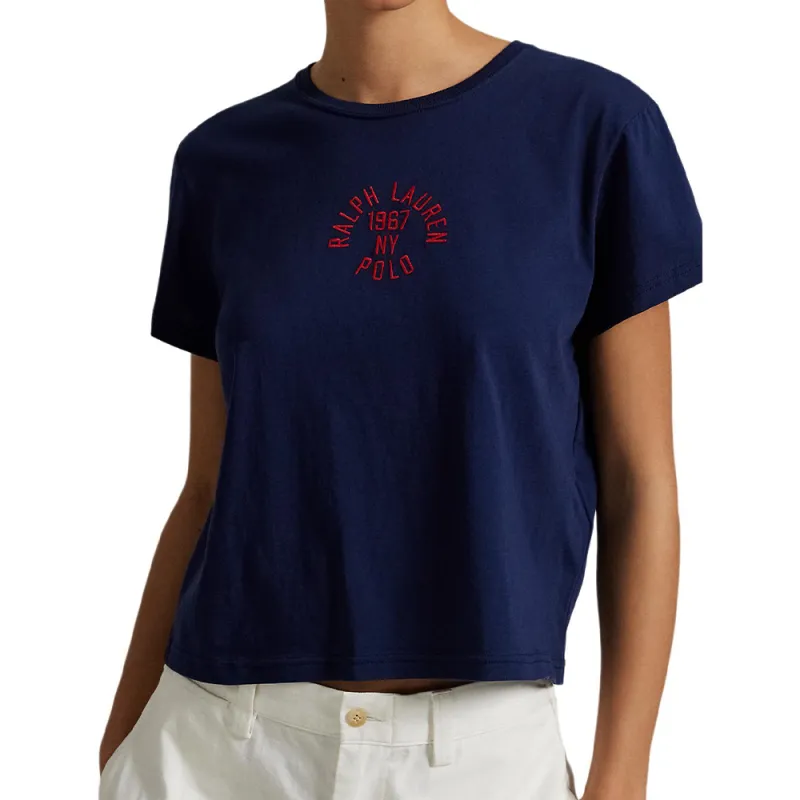 Polo Ralph Lauren Regular T Shirt Women's Dark Blue-2