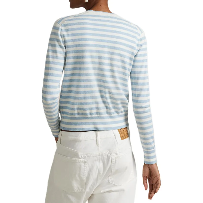 Polo Ralph Lauren Knitwear Women's Blue White-3