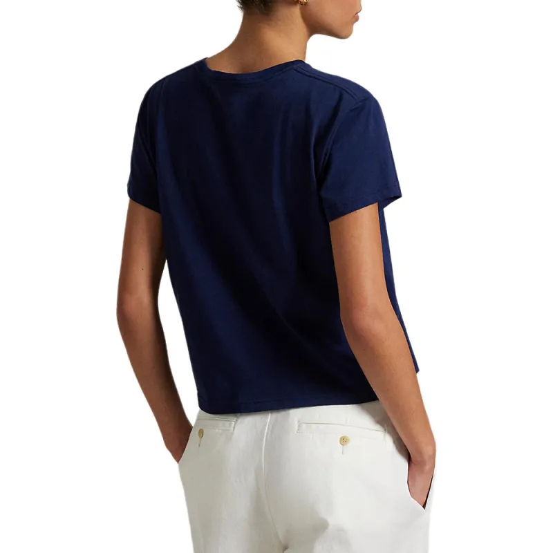 Polo Ralph Lauren Regular T Shirt Women's Dark Blue-3