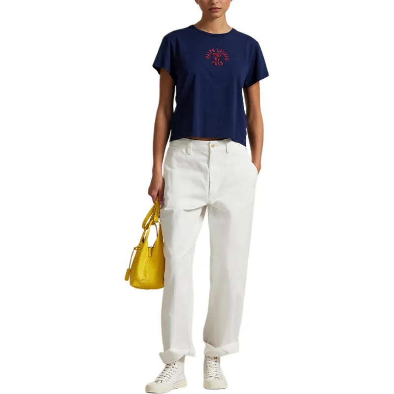Polo Ralph Lauren Regular T Shirt Women's Dark Blue-1