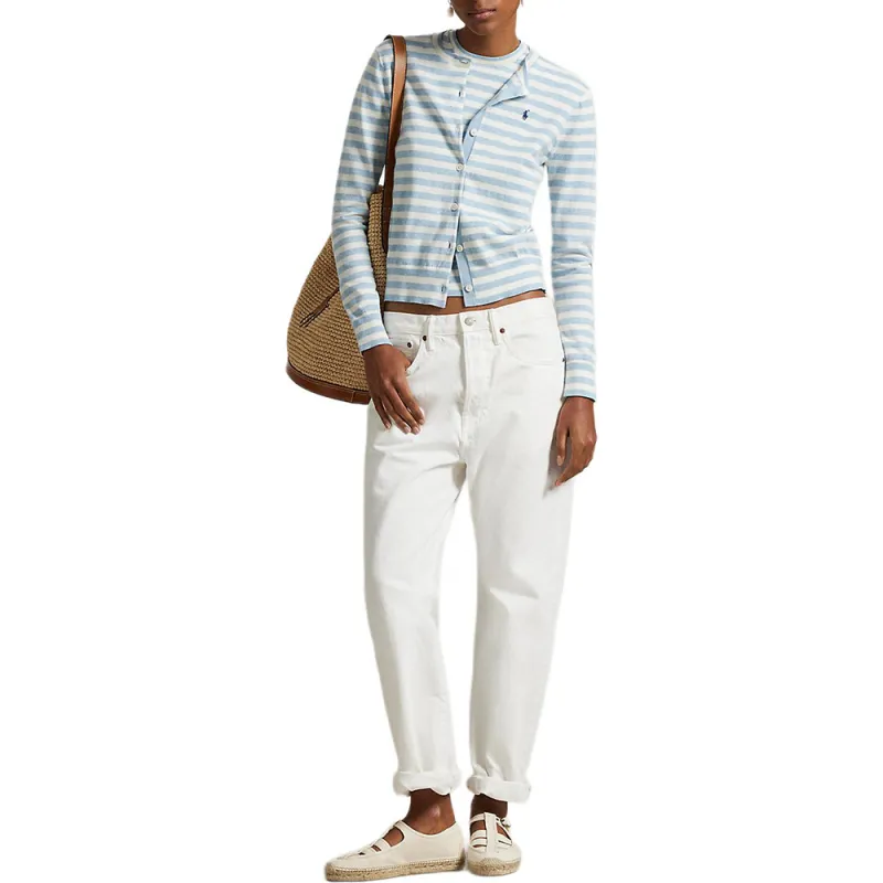 Polo Ralph Lauren Knitwear Women's Blue White-1