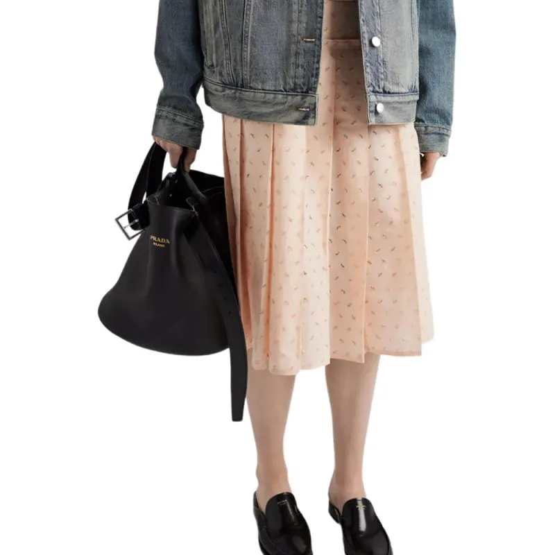 PRADA Lace Skirt-1