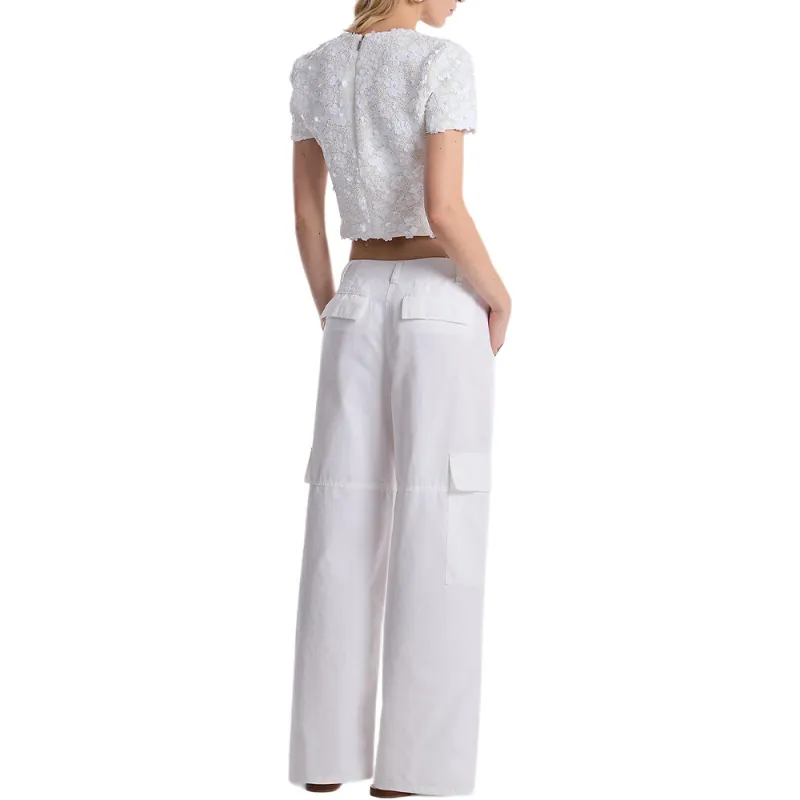 MICHAEL KORS Cargo Pants Women's White-1