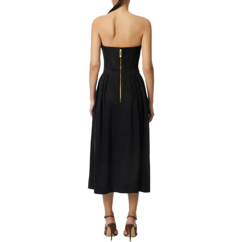 Elisabetta Franchi Sleeveless Dress Women's Black-2