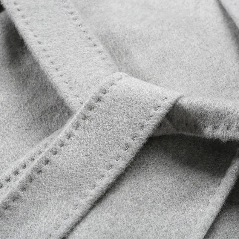 MaxMara Studio Coat Women's Pearl Gray-4