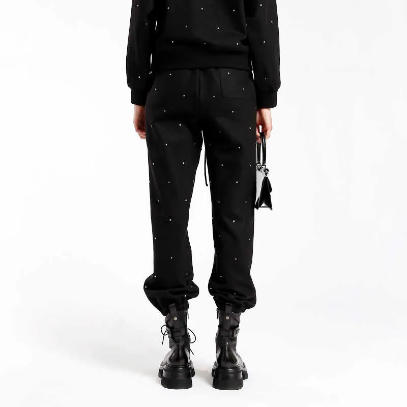BESIONIA FW22 Casual Pants Women's Black-2