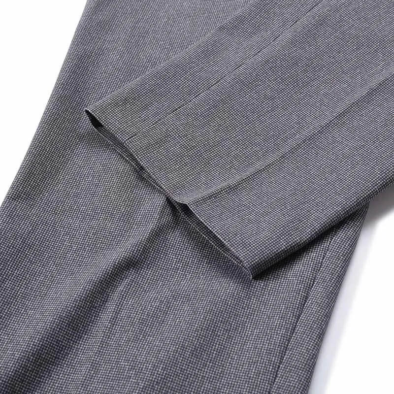 HUGO BOSS Check print Tailored Trousers-8