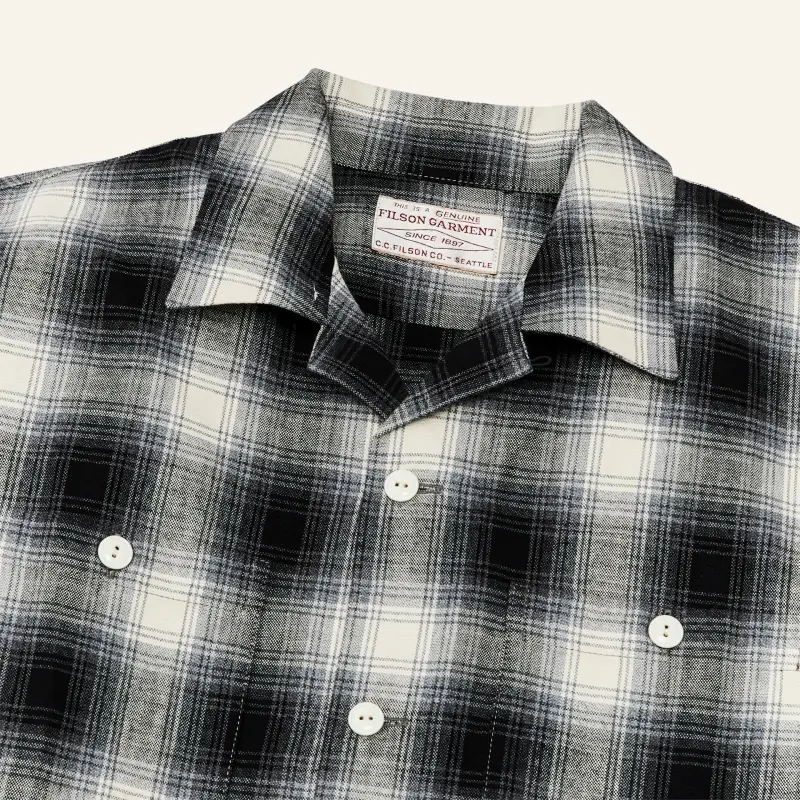 Filson Shirt Men's Black Gray Color-5
