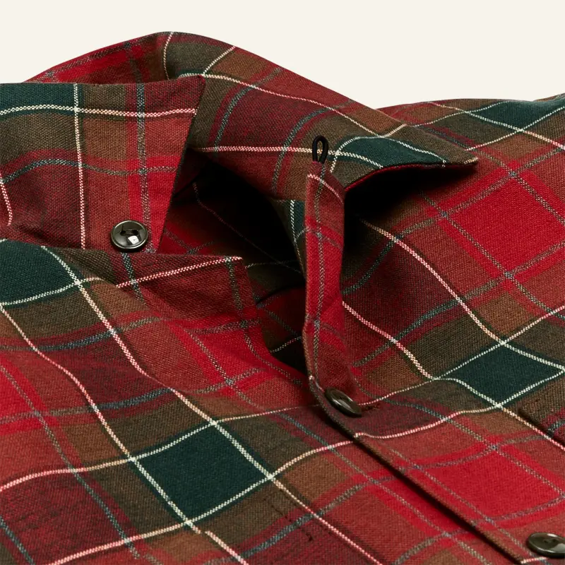 Filson Shirts Men Red Green-6