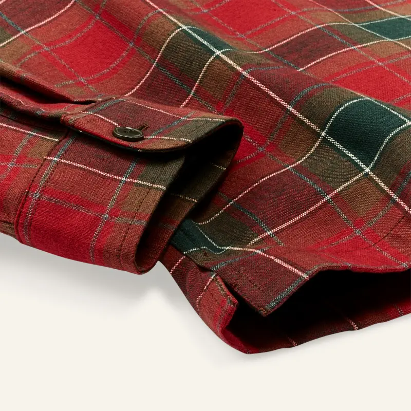 Filson Shirts Men Red Green-5