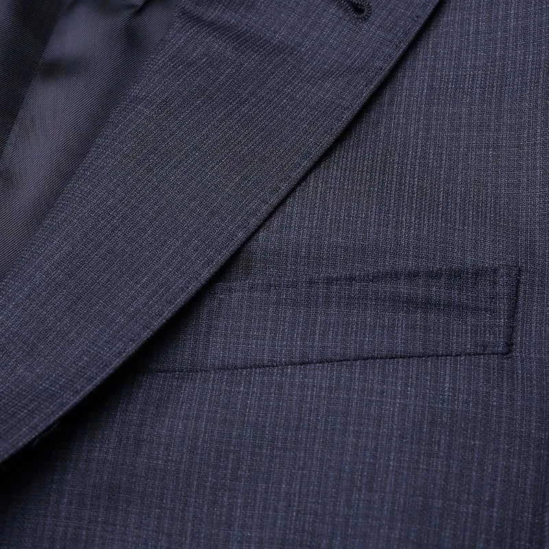 Zegna FW24 Business Suits Men's Dark Blue-9