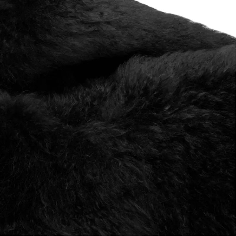 CELINE Velvet-feel Coat Women's Black-2