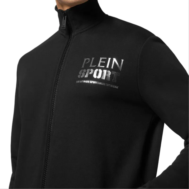 PLEIN SPORT Tiger Zipped Sweatshirt-4