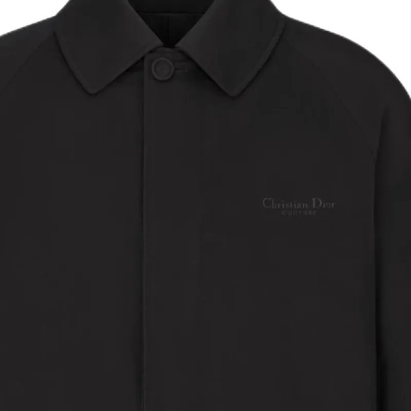 DIOR Coats Men Black-5