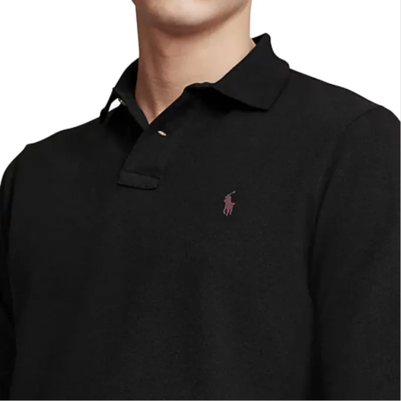 Polo Ralph Lauren Polo Shirt Men's Black-4