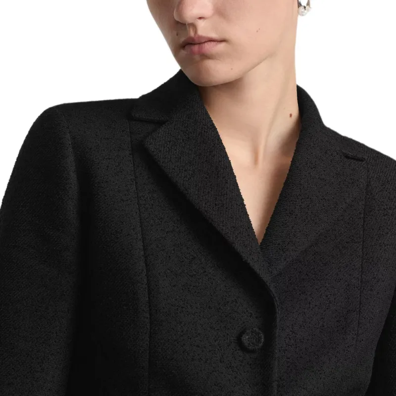 DIOR FW24 Business Suits Coats Women's Black-3