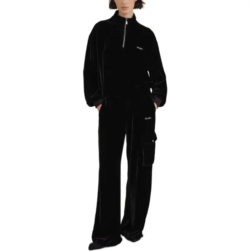 SILKY MIRACLE x YOYOKULALA FW24 Pajama Pants Women's Black-1
