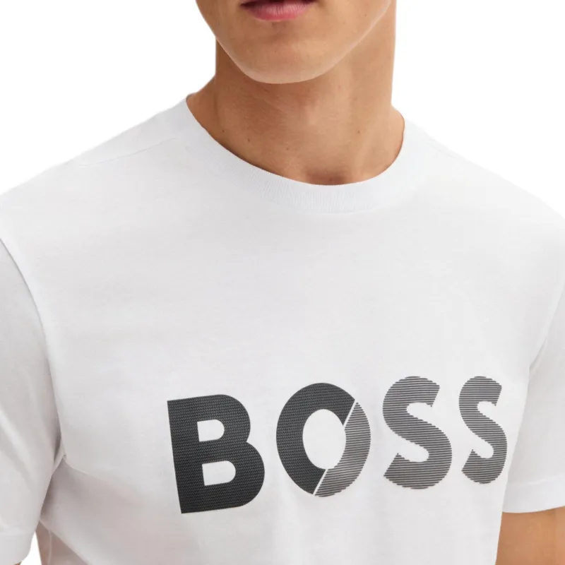 HUGO BOSS Logo tape T shirt-4
