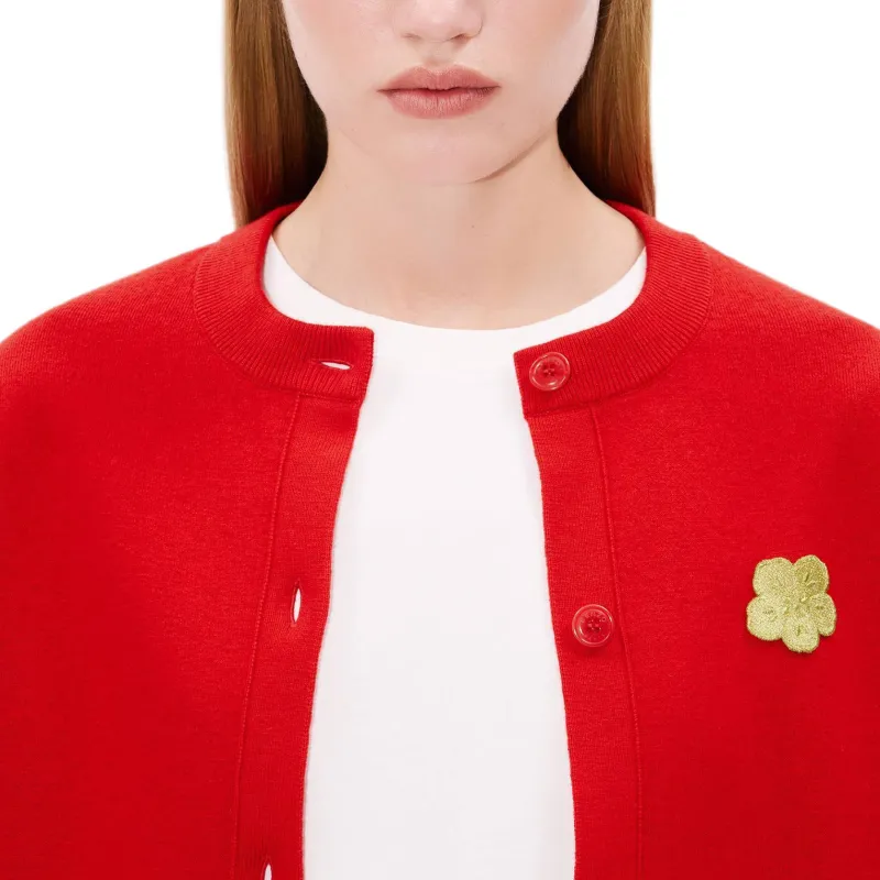 KENZO FW24 Knitwear Women's Cherry Red-6