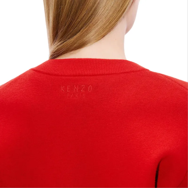 KENZO FW24 Knitwear Women's Cherry Red-5