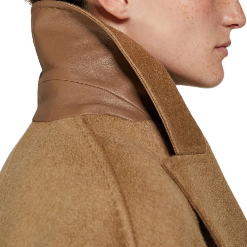 MaxMara Valle Collection Coats Women's Camel-4