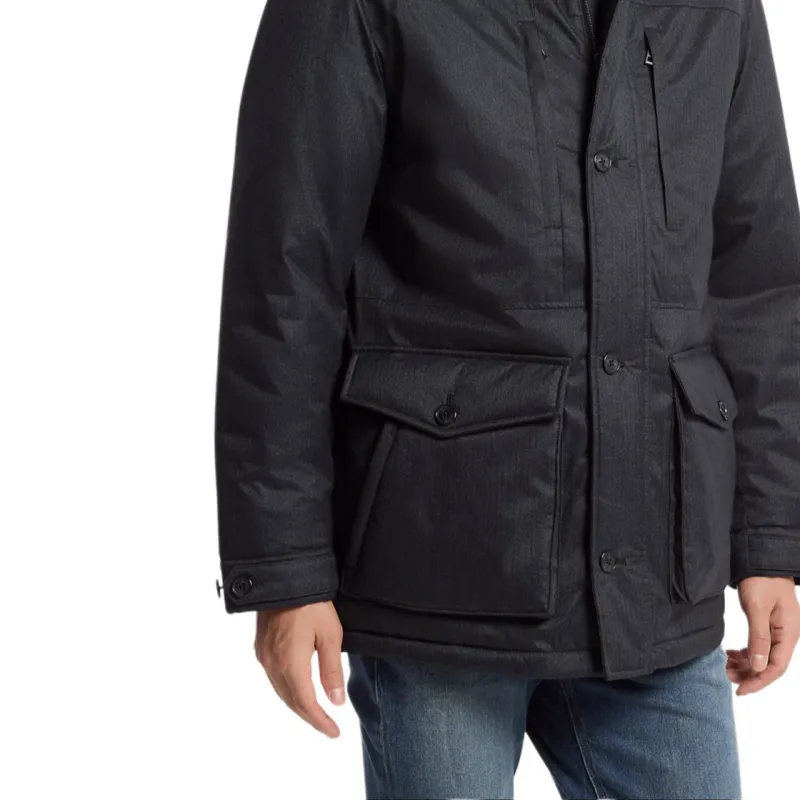 MICHAEL KORS Parka Coat Men's Black-2